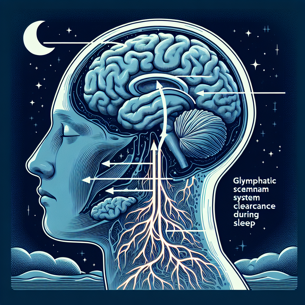 Glymphatic System Illustration
