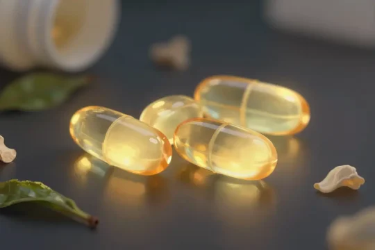 Nootropic supplement capsules with natural brain-boosting ingredients