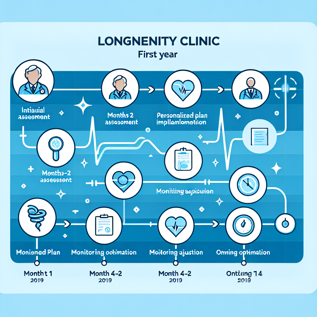 Timeline Infographic: Future of Longevity Clinics